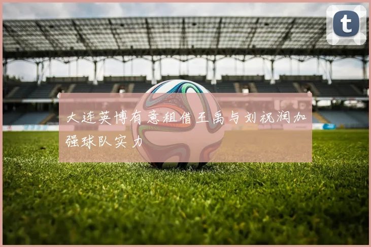 大连英博有意租借王禹与刘祝润加强球队实力
